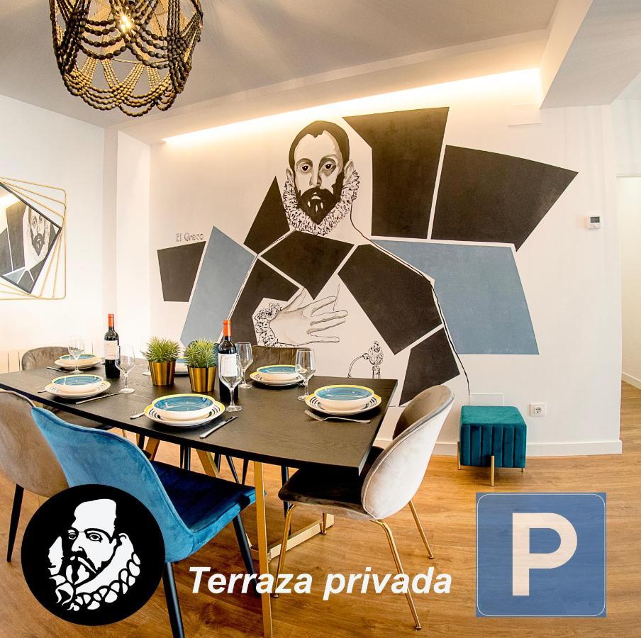 Cervantes 5 Collection - Greco Aparcamiento En El Edificio Toledo Exteriér fotografie